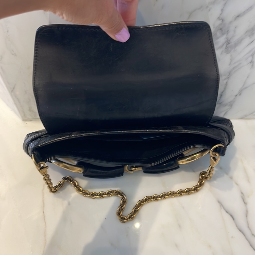 Authentic Python Gucci Evening Bag! - image 4